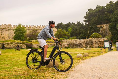 Rhodes: E-bike Highlights Sunset or Morning Photo Tour