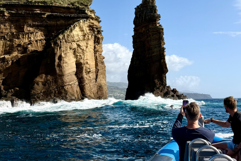 Vila Franca do Campo: Snorkeling & Boat Tour at the Islet