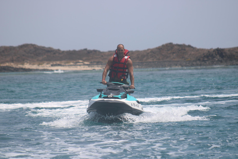 Corralejo: 40 minute jet ski tour to Lobos Island