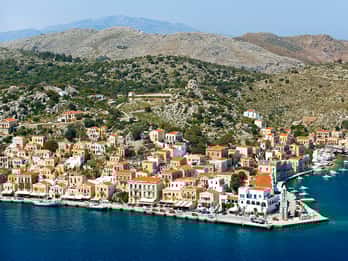 Rhodes : Excursion d'une journée sur l'île de Symi en bateau rapide