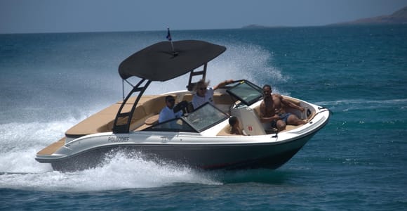 Intimate cruises along the coast the only one on Sal Island!