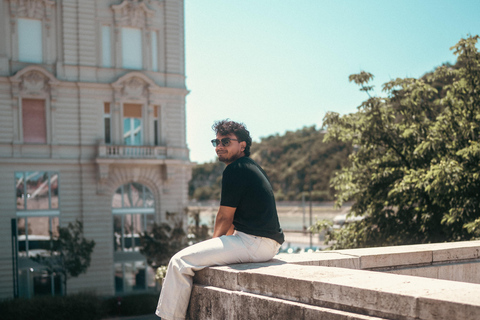 Foto di strada nelle vie più belle di Budapest