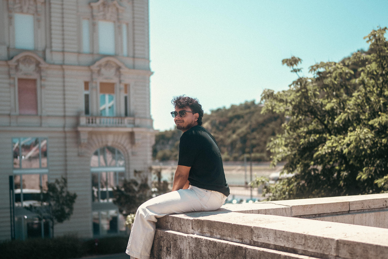 Foto di strada nelle vie più belle di Budapest