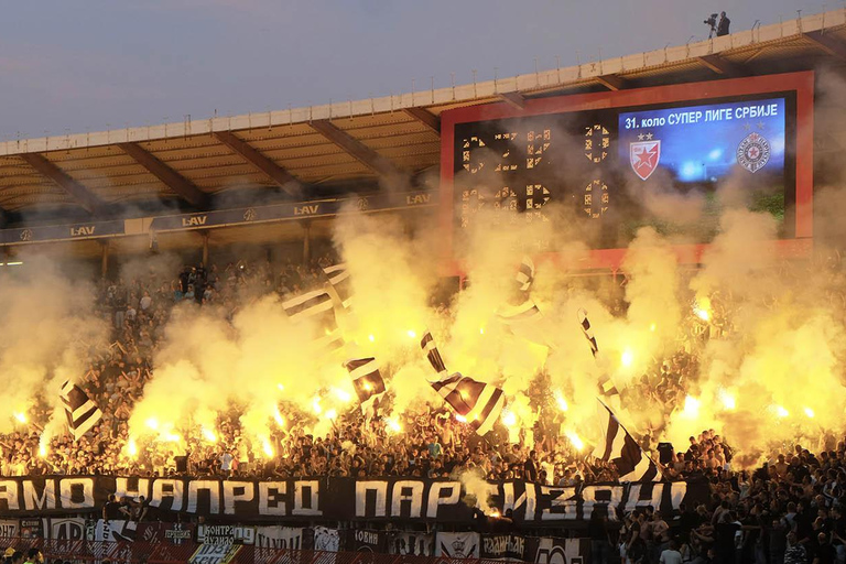 Belgrade: Football Eternal Derby from inside