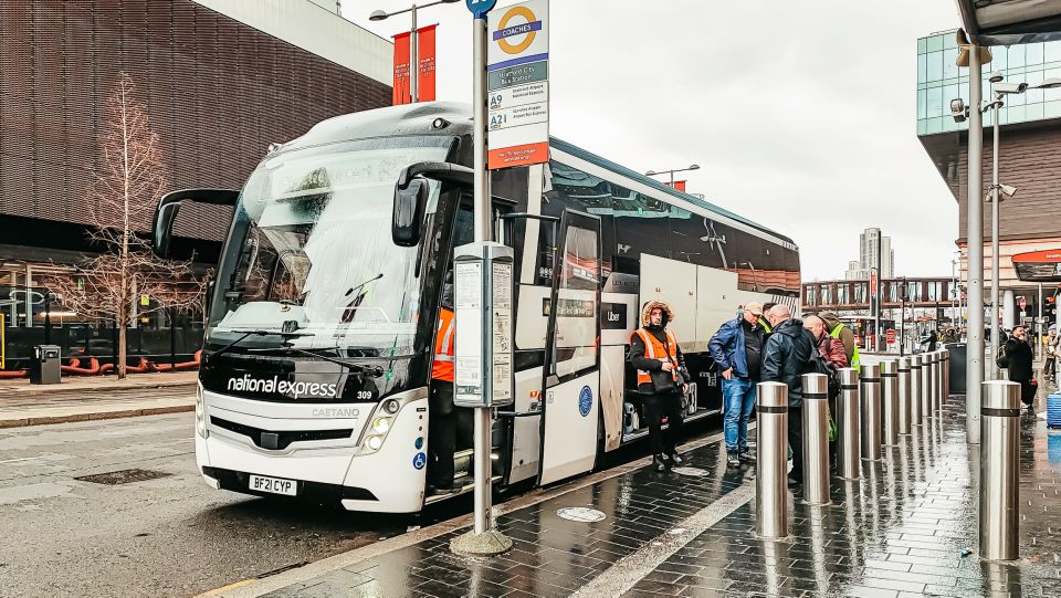 Aéroport de Stansted : Transfert en bus vers le centre de Londres