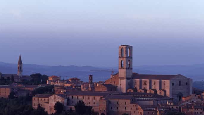 from rome st. francis basilica in assisi