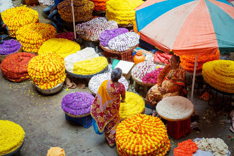 Excursões a pé em Bangalore - Mercado de flores, PETE e muito mais