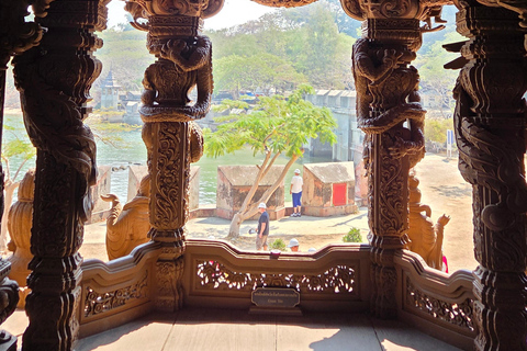 Bangkok: Guided City Tour with Cruise Port Transfer 1 Day Guided tour in Bangkok with cruise port transfer