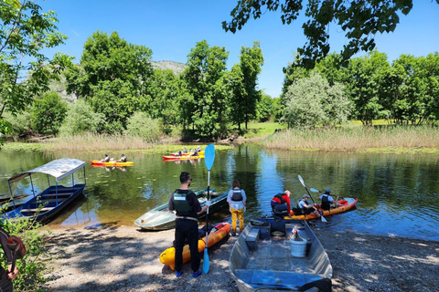 Lake Skadar unique day-long kayaking tour from Budva