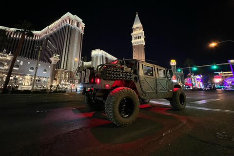 Las Vegas Strip Sightseeing Tour in a Military Hummer Private and You Drive