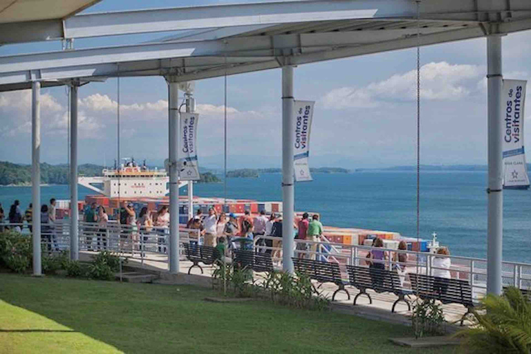 Panama City : Fort San Lorenzo et écluse Agua Clara du canal de Panama