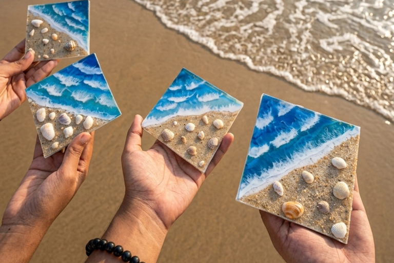 Create Your Own Souvenir of Alicante: Art Workshop, Coffee, and Relaxation Create Your Own Alicante Souvenir: Art Workshop, Coffee, and Relaxation