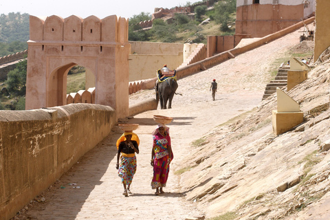 Jaipur: Un Gran Patrimonio en el Mismo Día - Heritage Rajasthanexcursión con almuerzo, entrada a los monumentos, coche y guía local solamente.