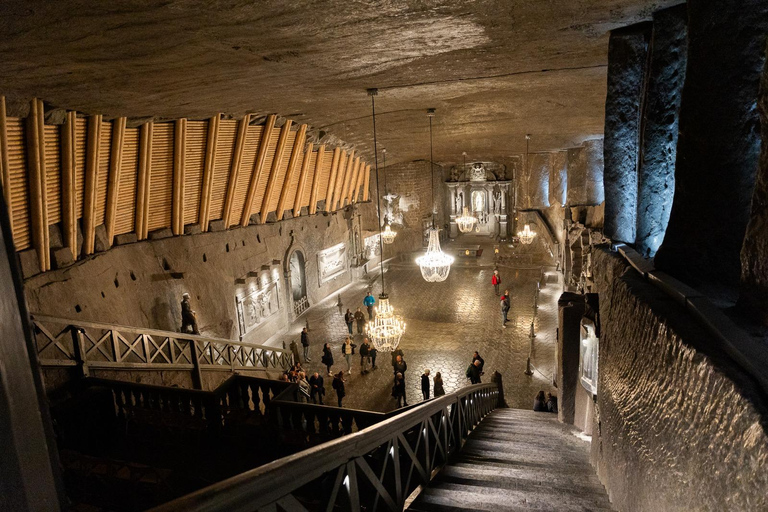 Krakow: Wieliczka Salt Mine Adventure with Guide and Pickup English tour from Meeting Point Special Offer