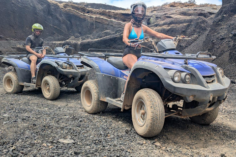 Tenerife: 100% Off-Road Quad Adventure with Pickups & Drinks Single Off-Road Quad Adventure with Pickup & Snacks