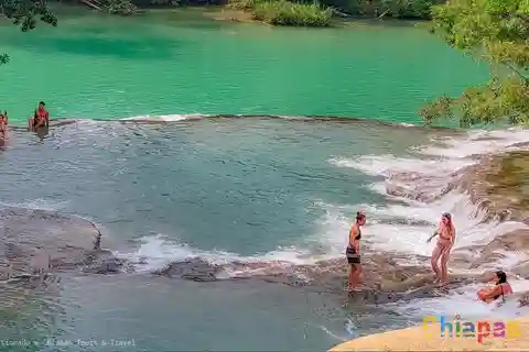 Depuis Palenque : visite des chutes d'eau de Roberto Barrios