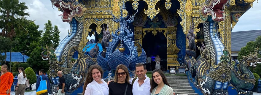 Chiangrai : visite d'une demi-journée de 3 temples célèbres / (visite privée)