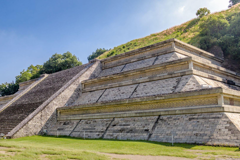 From Puebla: Cholula Pyramid and Churches all included