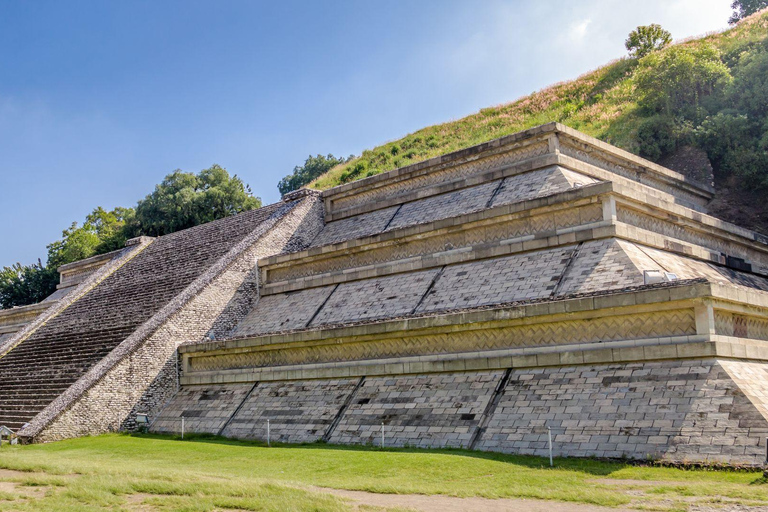 From Puebla: Cholula Pyramid and Churches all included