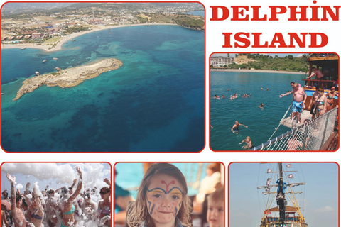 Side: Pirate Boat to Dolphin Island for Families with Kids