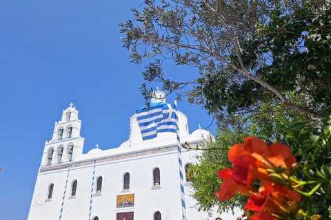 Santorini: From Reel to Real – Private Tour of Hidden Gems Santorin : visite privée en français – joyaux cachés