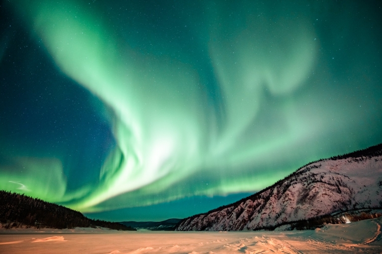 Van Fairbanks: Yukon Northern Lights-dagtripAvontuur van een hele dag - Noorderlicht, Yukon, poolcirkel