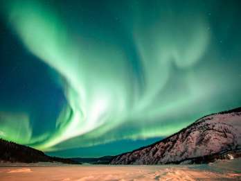 Ab Fairbanks: Nordlichter-Tagestour nach Yukon