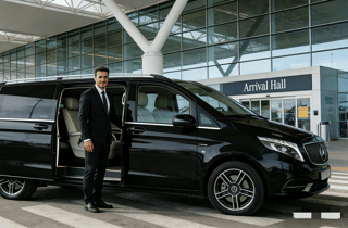 Madrid: MAD Flughafen Privattransfer nach/ab Madrid Stadt