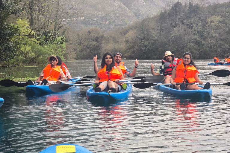 Sarande: Blue Eye Kayak Walking tour & Lekuresi Castle NO KAYAK,Blue Eye Basic Visit – Transport & Free Time