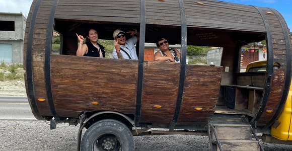 Oaxaca: Barrel-Bus Tour with Pulque, Agave & Mezcal Tastings