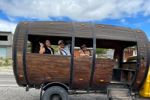 Oaxaca: Barrel-Bus Tour with Pulque, Agave & Mezcal Tastings