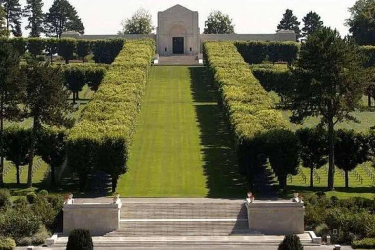 Das Meuse-Argonne-Schlachtfeld Abfahrt von Verdun oder Reims