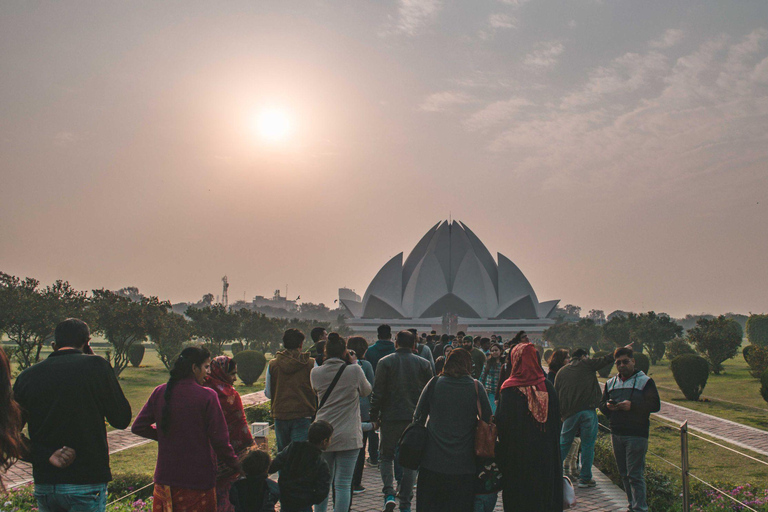 Pontos de referência icônicos de Delhi: Excursão guiada particular de 1 dia de carroColeta em Noida/Gurgaon/Ghaziabad/Faridabad