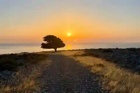 Rhodes: Pefkos-Navarone Bay, “the magic of sunrise”