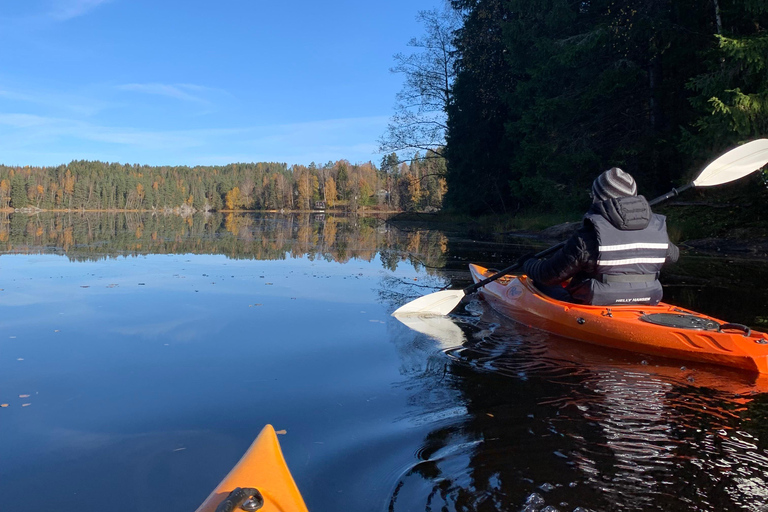 Oslo: Guided Kayak Tour on Lake Langen with Lunch