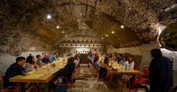 Rome&#39;s Millennium Wine & Cheese Cave Tasting