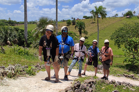 Punta Cana : Combo zipline, équitation et buggy