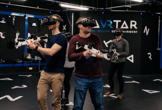 Visit London UK's Only 60-minute Free-Roaming VR experience in Woking