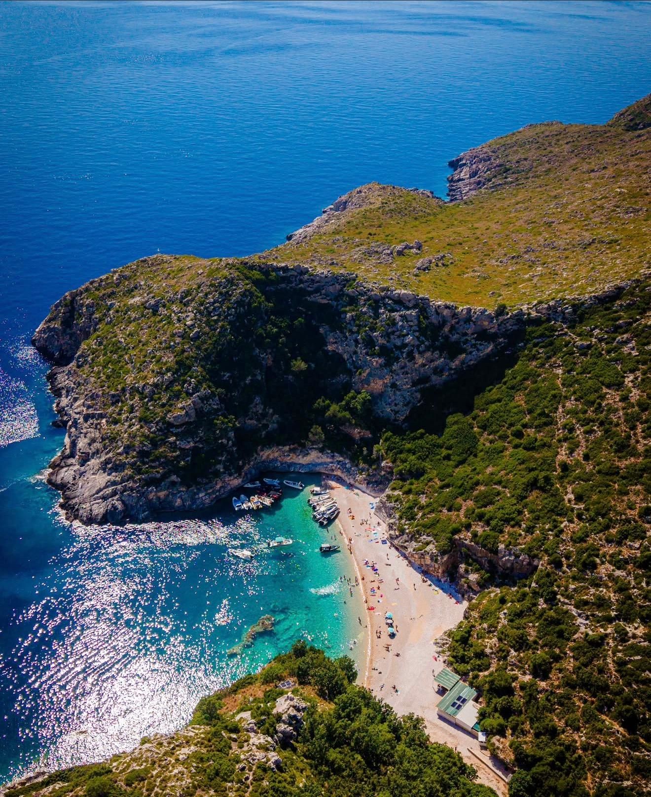 Blaue Grotte und Grama-Bucht: Schnellboot-Tour ab Vlora