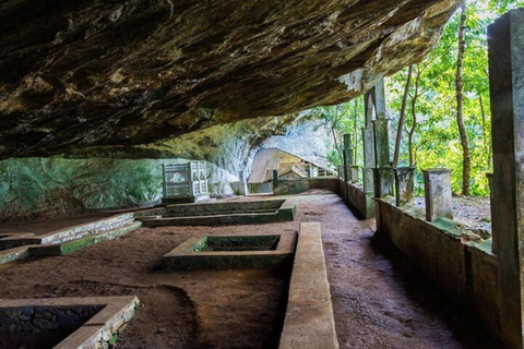 From Colombo: Kitulgala Rainforest and Belilena Cave Tour