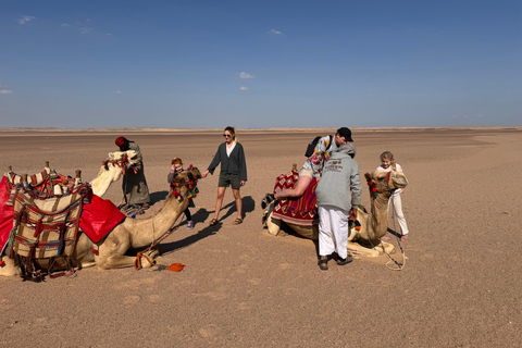 Hurghada: Camel Ride & horse ride and Off-Road Jeep Tour pickup from hotels inside hurghada