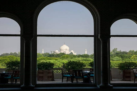 Delhi till Agra: Berättelser om Taj Mahal och lokalt livPrivat Agra-resa från Delhi – bil, guide och biljetter