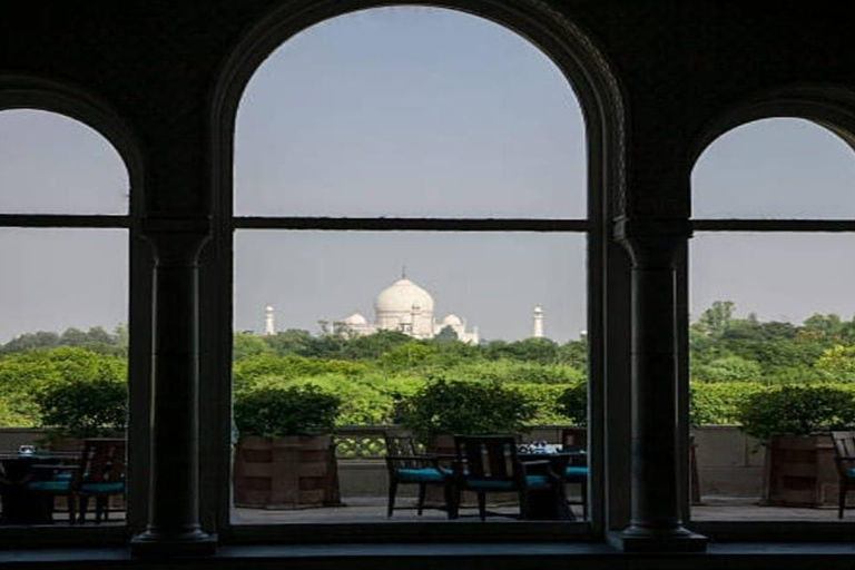 Delhi till Agra: Berättelser om Taj Mahal och lokalt livPrivat Agra-resa från Delhi – bil, guide och biljetter