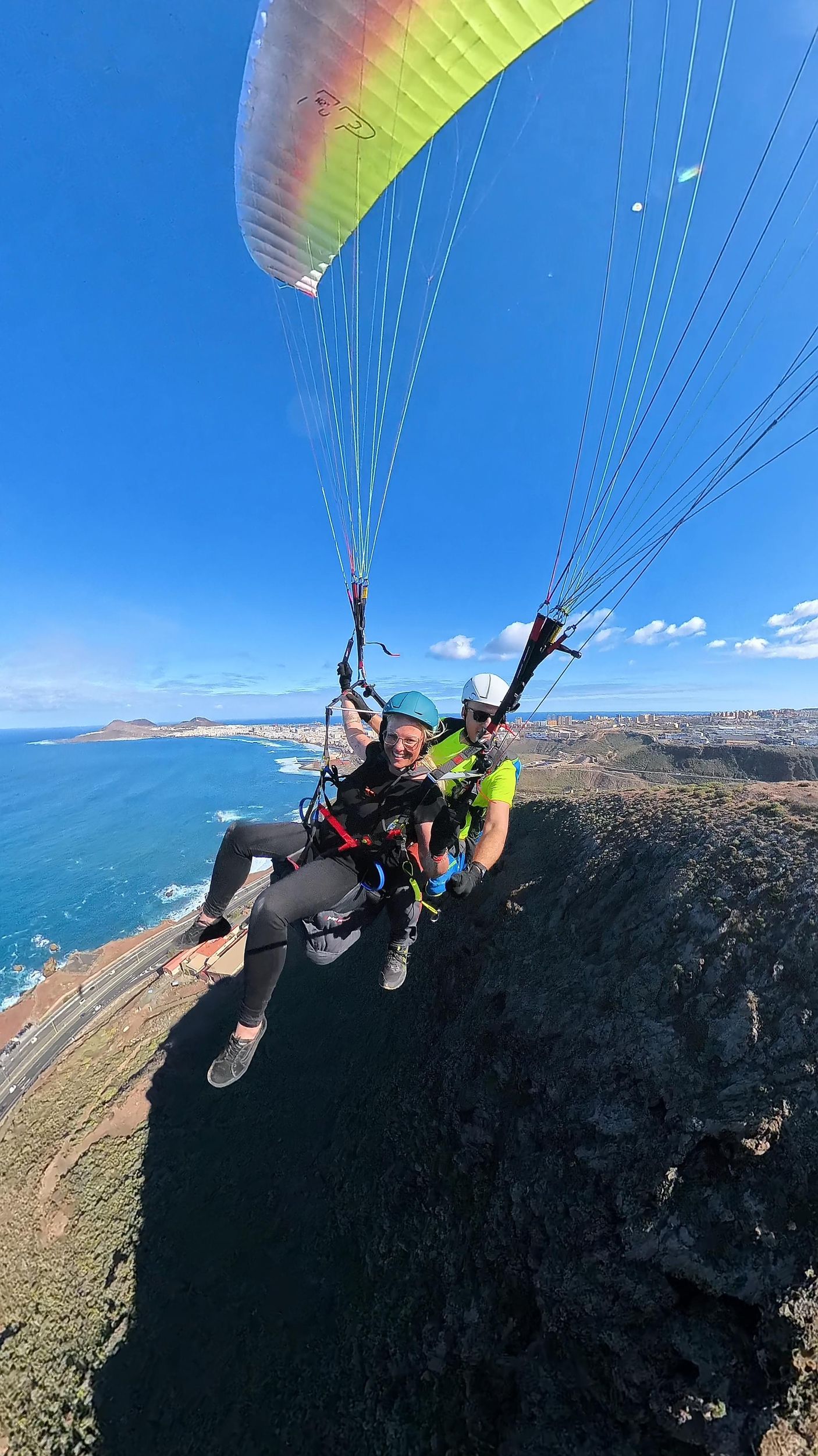 Gran Canaria: Praktische Paragliding-Erfahrung mit Pilot