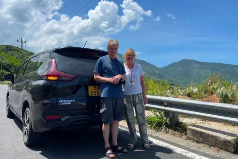 Desde Hoi An: Traslado privado a Hue con paradas fotográficas
