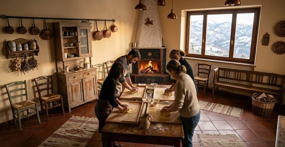 Mount Etna: Pasta-Making Class in the Etna Woods