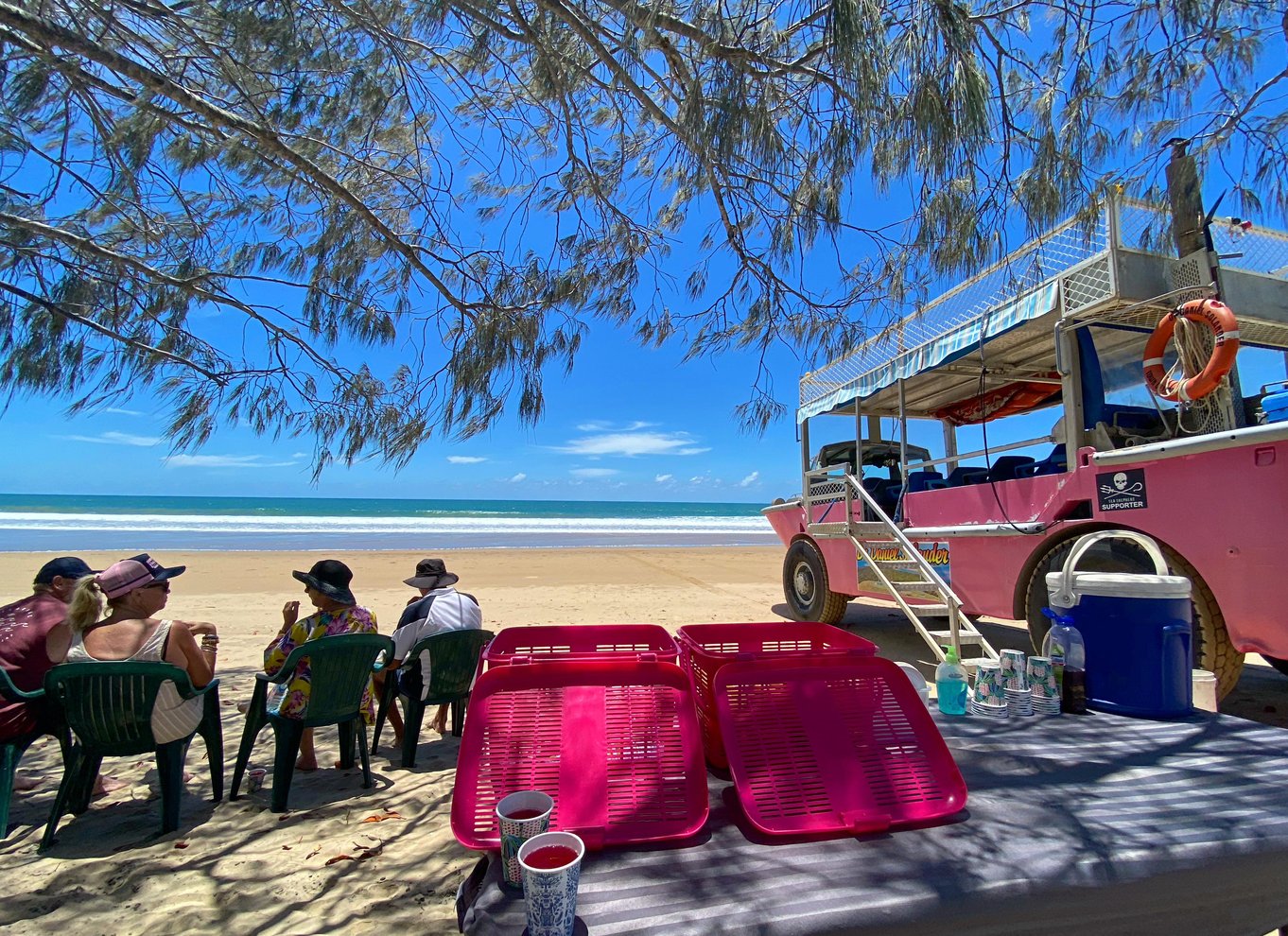 Eurimbula National Park Tour: Picnic på stranden