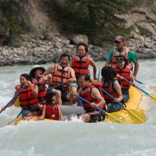 Jasper National Park: 2 ore di rafting sulle rapide