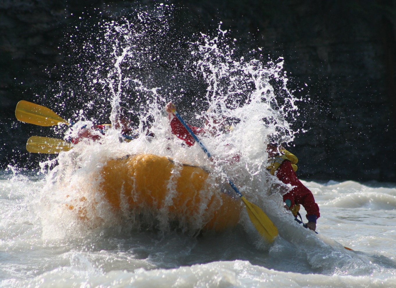 Athabasca Falls: Klasse 2 White Water Rafting-eventyr