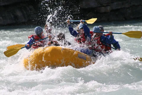 Athabasca Falls: Class 2 White Water Rafting Adventure